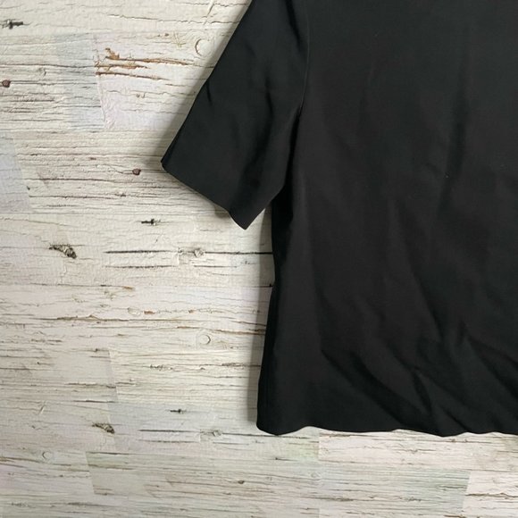 Edun tee shirt blouse top size small black - Picture 2 of 13